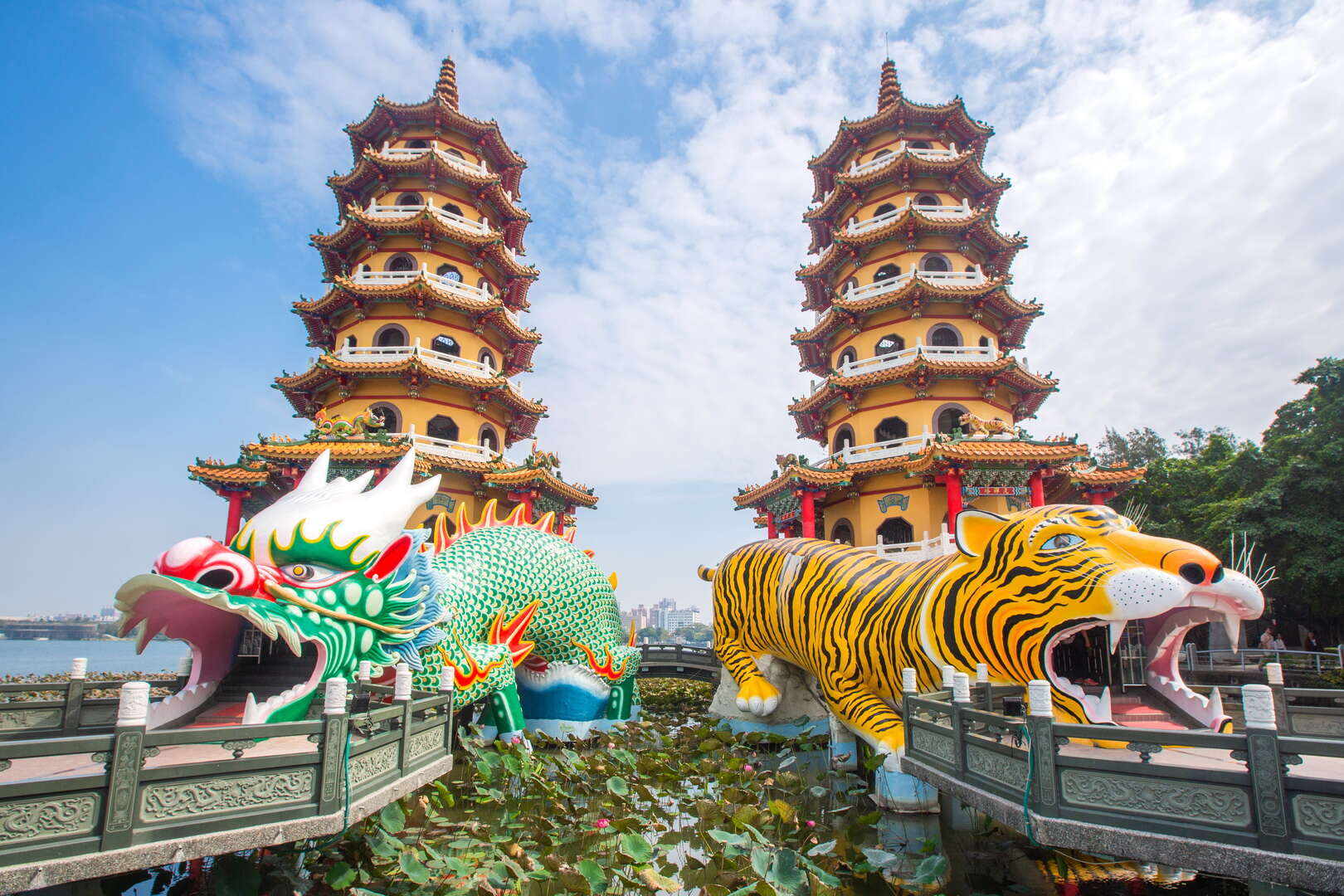 Dragon and Tiger Pagodas